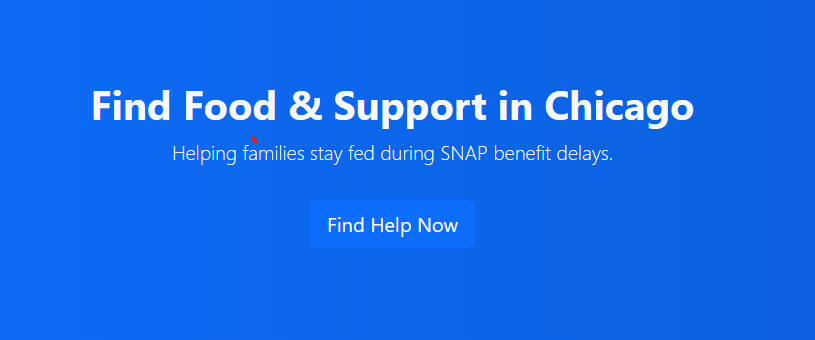 Community Aid Hub Screenshot